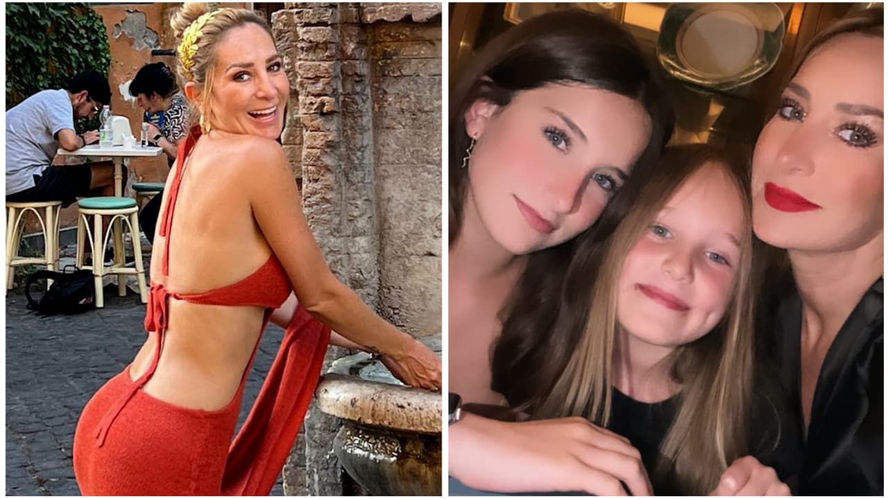 Geraldine Bazán se cansó de "la vacación" por Europa y se 'sacrifica' por sus hijas yendo a Disney