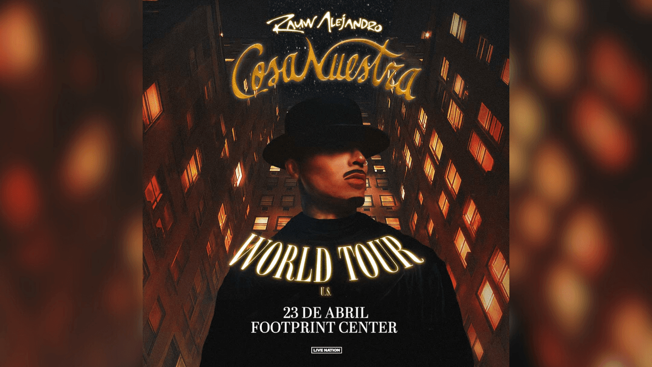 Latino Mix 100.3 te lleva al 'Cosa Nuestra Tour' de Rauw Alejandro
