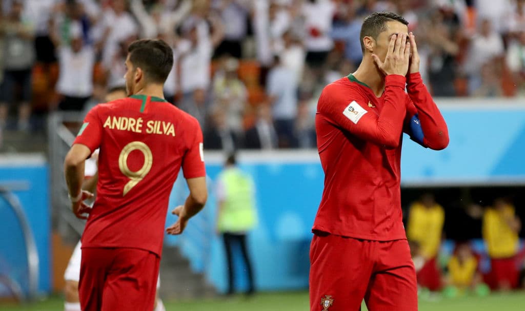 Cristiano sabía que esta falla podía ser muy costosa, aunque la etiqueta de favoritos nadie se la quitaba a los lusitanos, en un Mundial cualquier cosa puede pasar.
