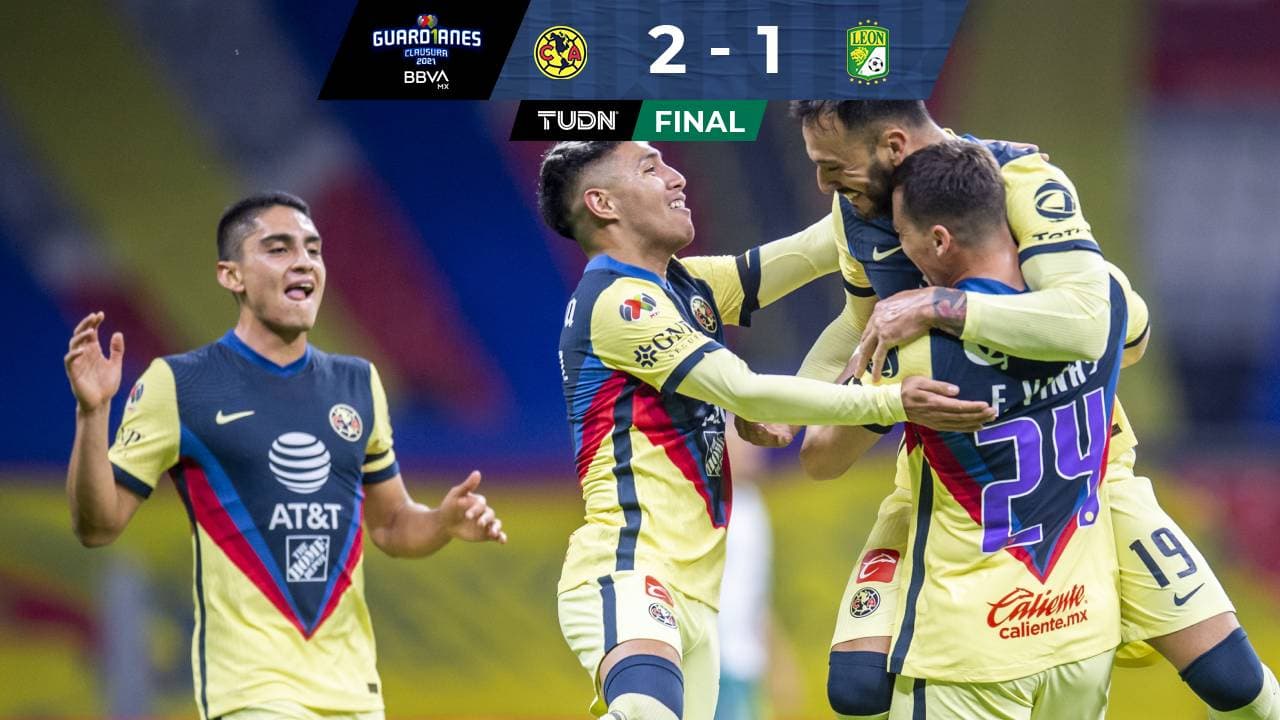 América y León en partido de la Jornada 10 del Guard1anes Clausura 2021 BBVA MX.