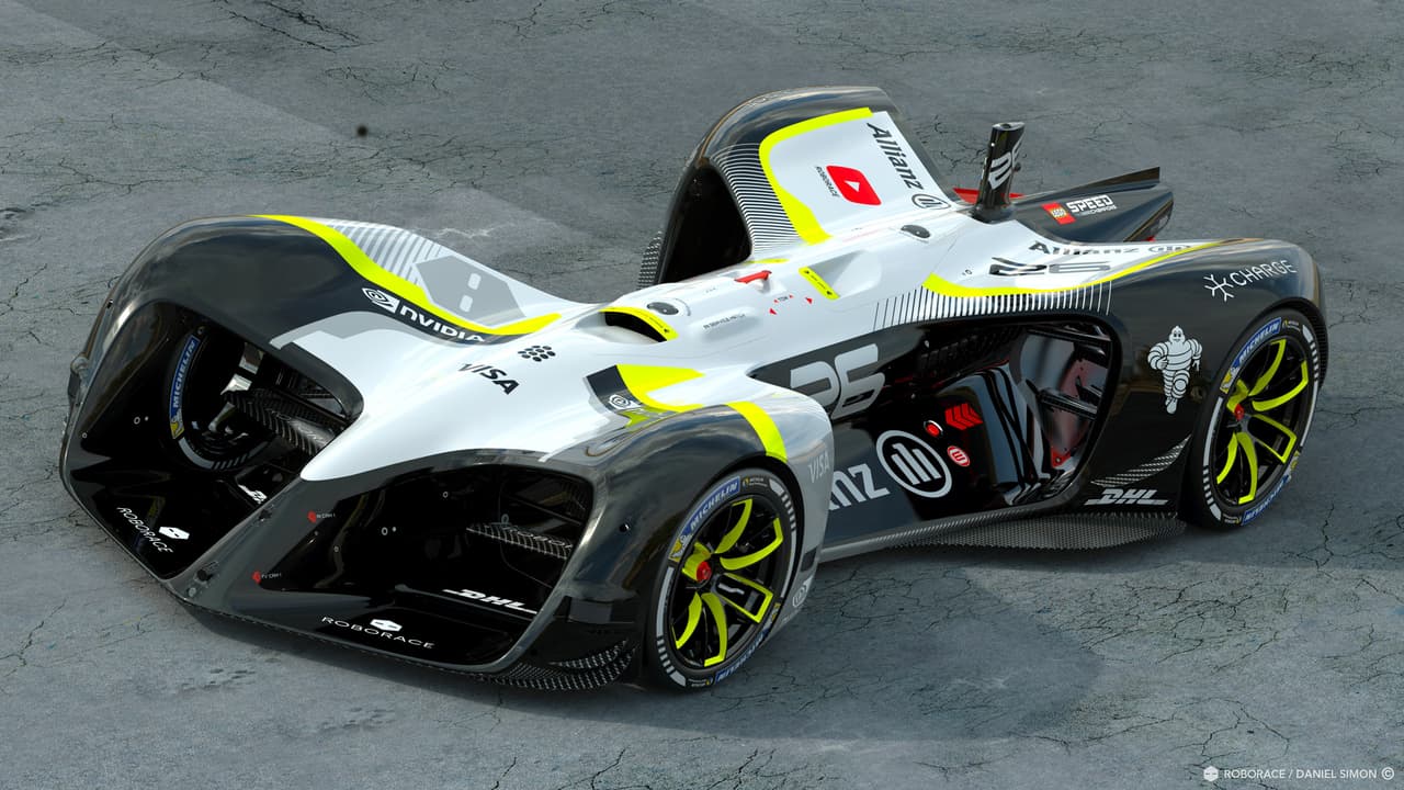 En las primeras temporadas del nuevo campeonato de carreras de autos eléctricos de manejo autónomo que será conocido como el Roborace, los equipos utilizarán este Robocar