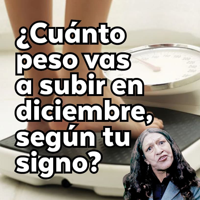 ¿Cuánto peso vas a subir en Navidad según tu signo?