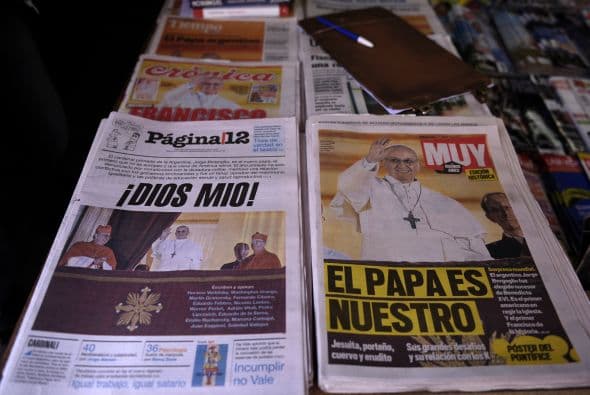 Al día siguiente de su elección, la prensa estalló en Latinoamérica.