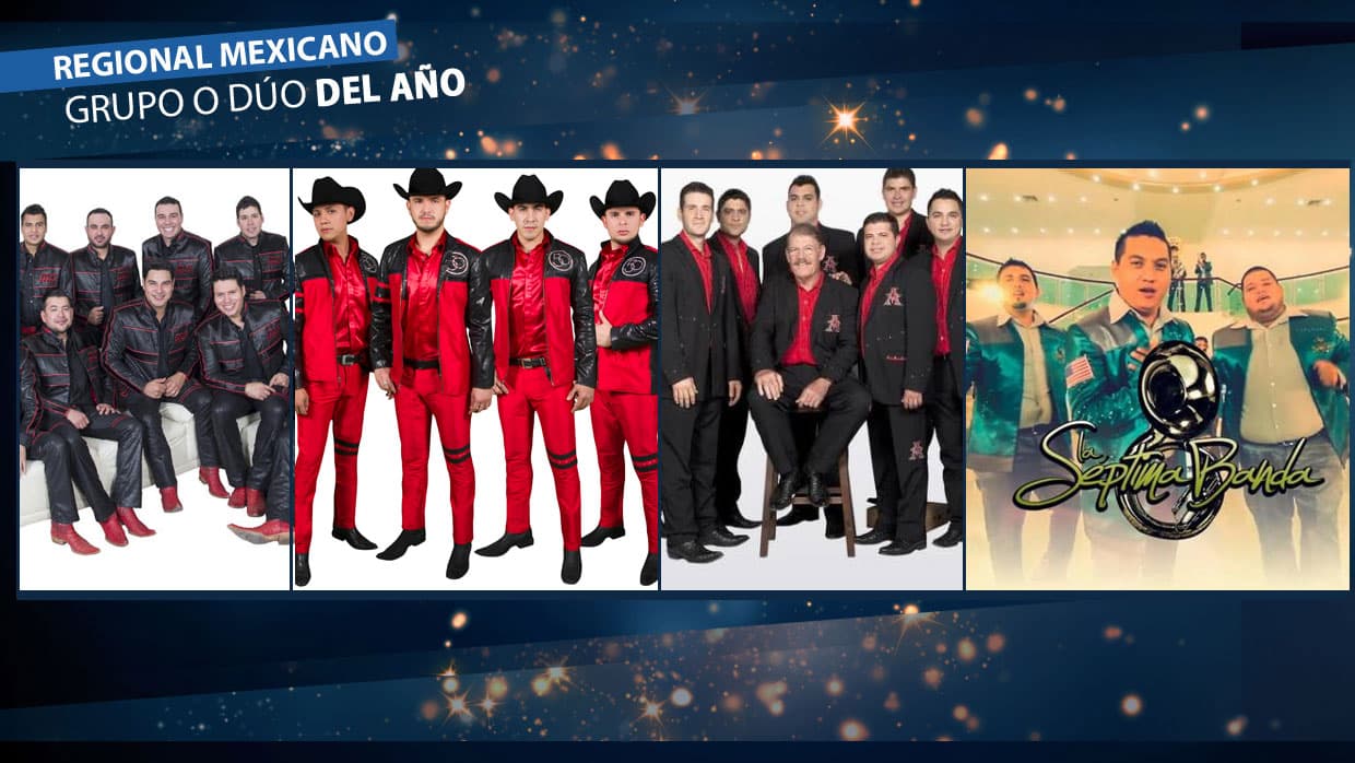 Las bandas también se hicieron presente en las nominaciones de Premio Lo Nuestro.