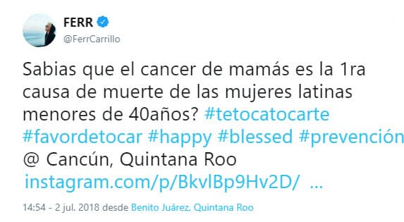 A pesar de que el actor aclaró que la intención era buena, no fue del agrado de todos.