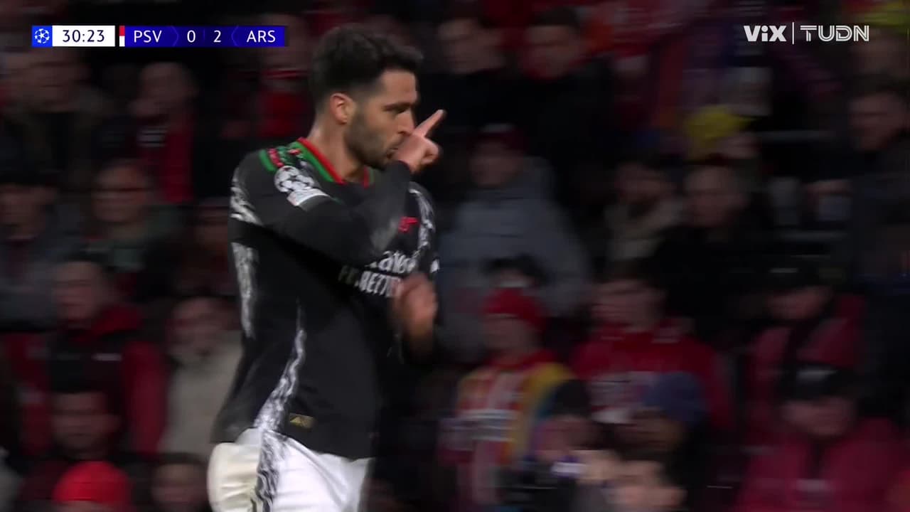 ¡Goleada en Países Bajos! Los Gunners están imparables y Merino pone el 0-3