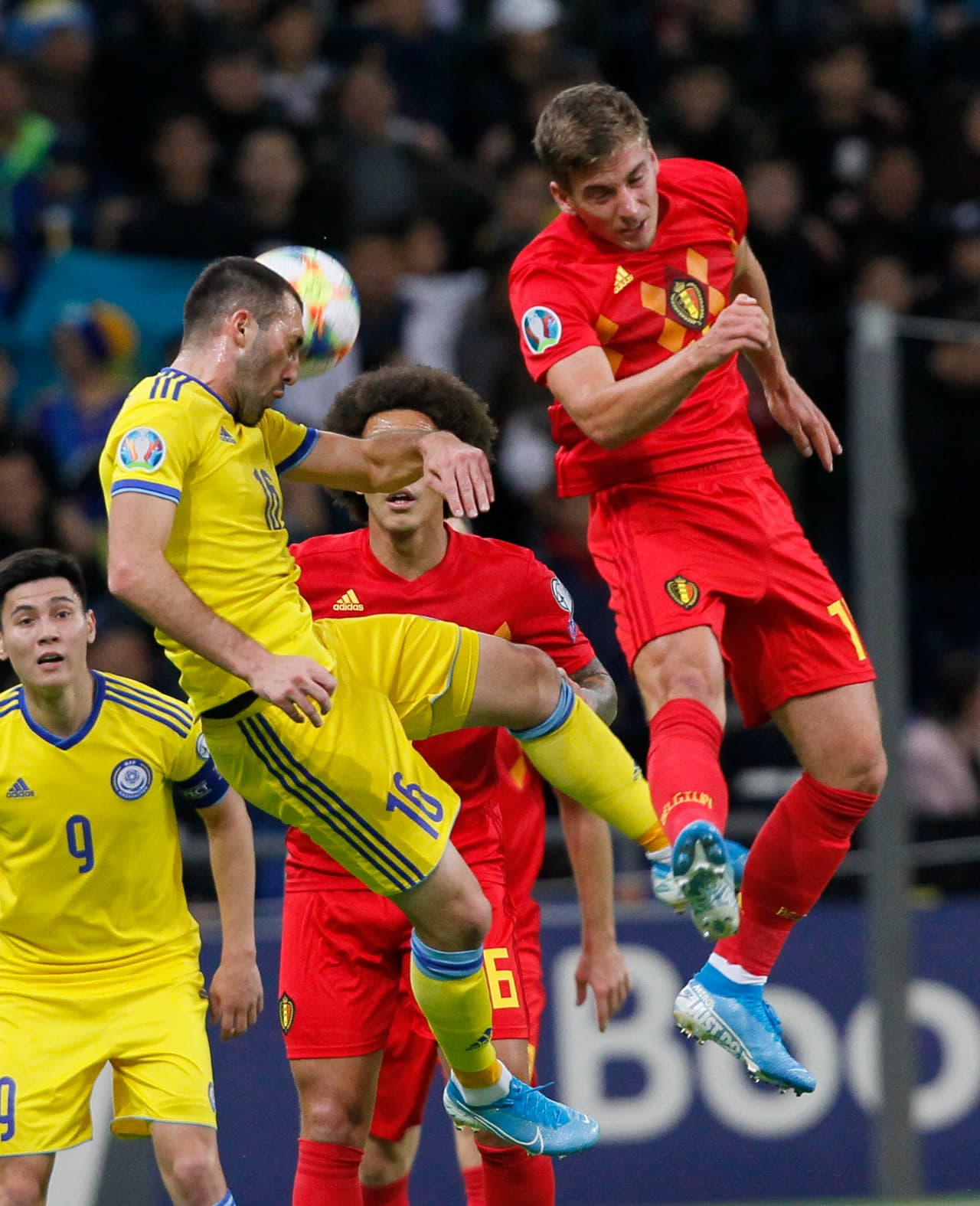 Bélgica es el primer equipo clasificado para la Eurocopa 2020