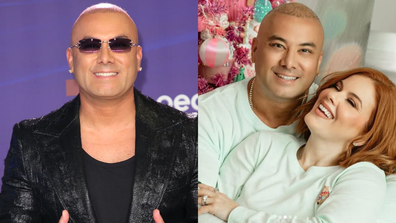¡Por fin lo vemos sin lentes! Wisin se deja ver como poquísimas veces junto a su familia