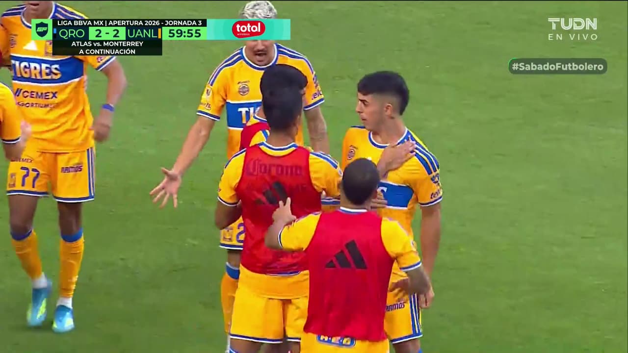¡Gol de Tigres! Brunetta no perdona desde el manchón penal para el empate