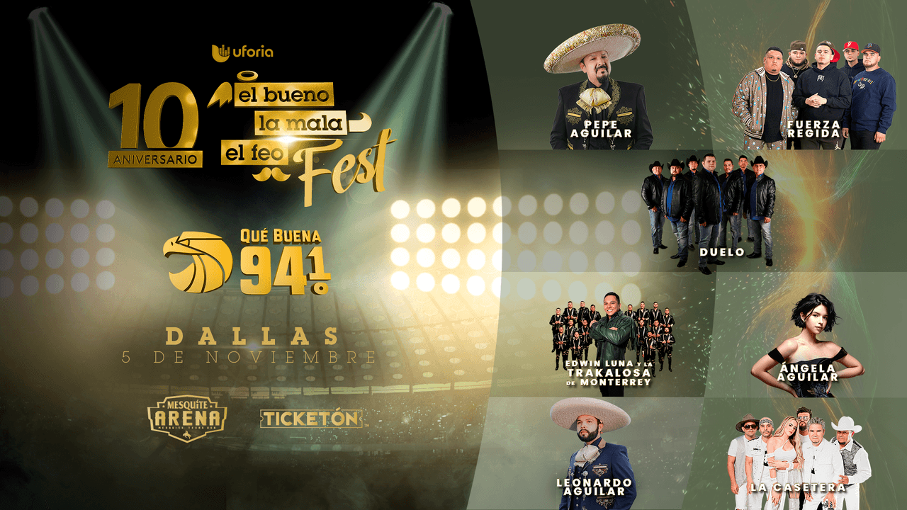 El Bueno La Mala y El Feo Fest 2023 llega a Dallas con lo mejor del regional mexicano
