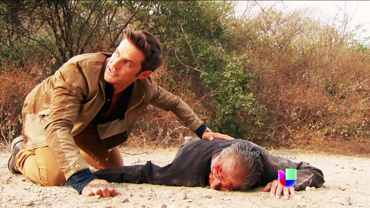 Mateo no pudo hacer nada ante el frágil estado del padre.