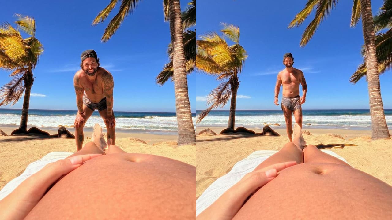 "Enamorada de estos dos": así anunció Michelle Renaud su embarazo con Matías Novoa.