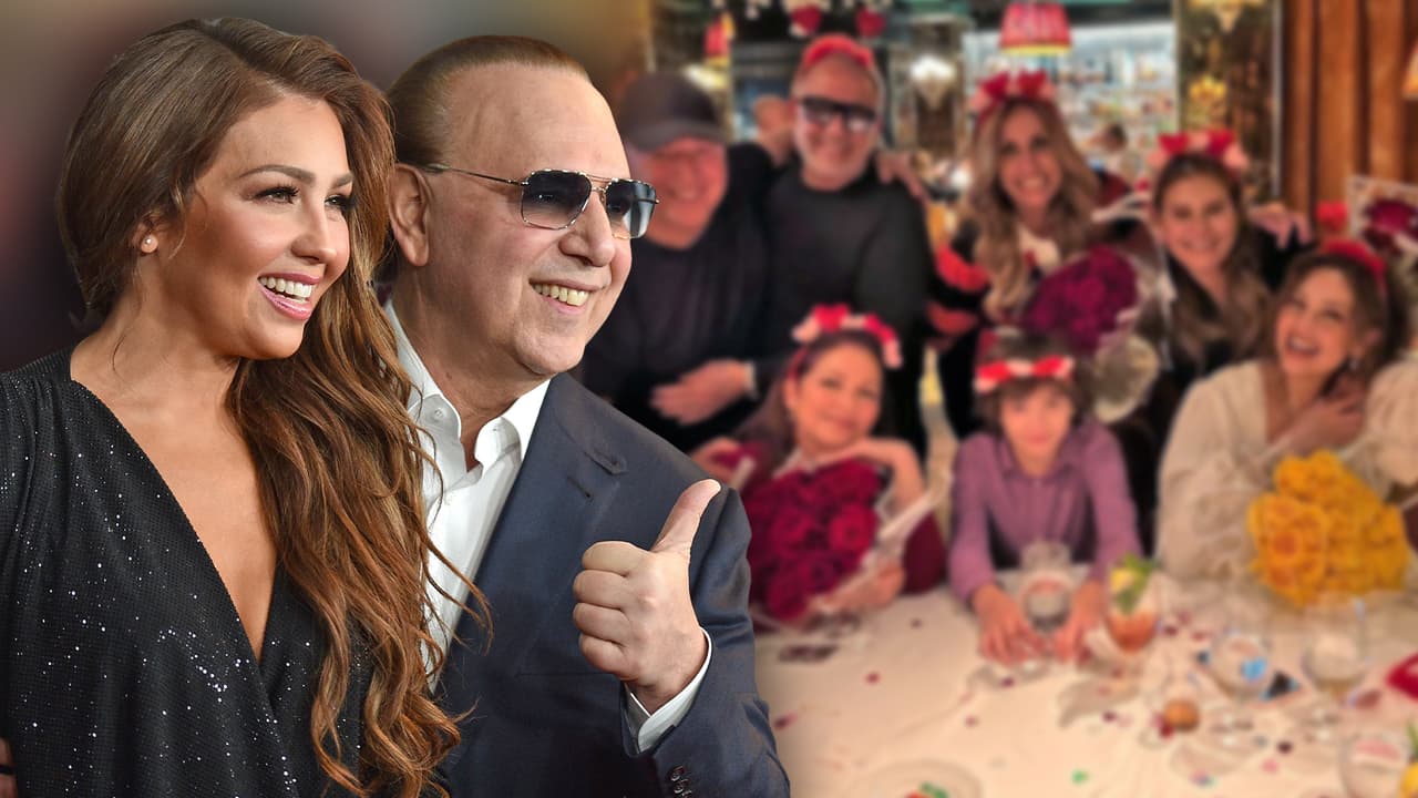 Thalía y Tommy aparecen juntos y enamorados cenando con Lili, Gloria y Emilio Estefan tras polémica
