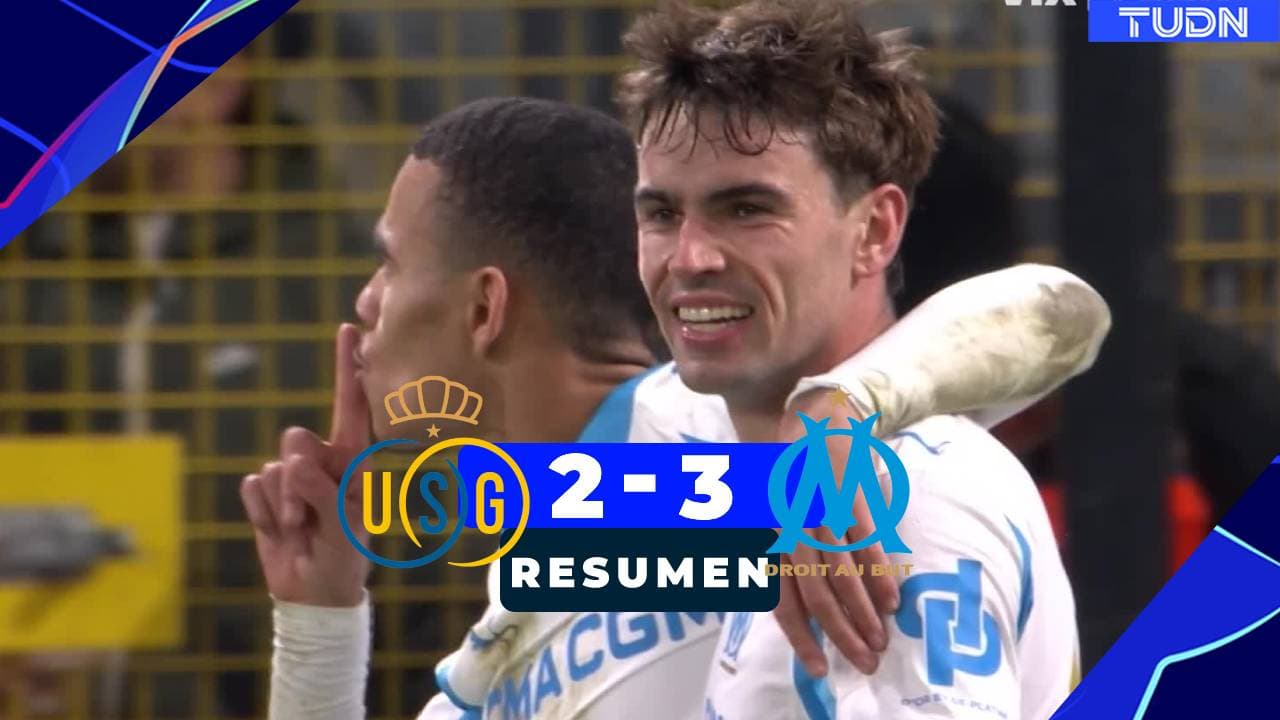 Resumen | Marsella saca la victoria de visita ante el Union Saint-Gilloise