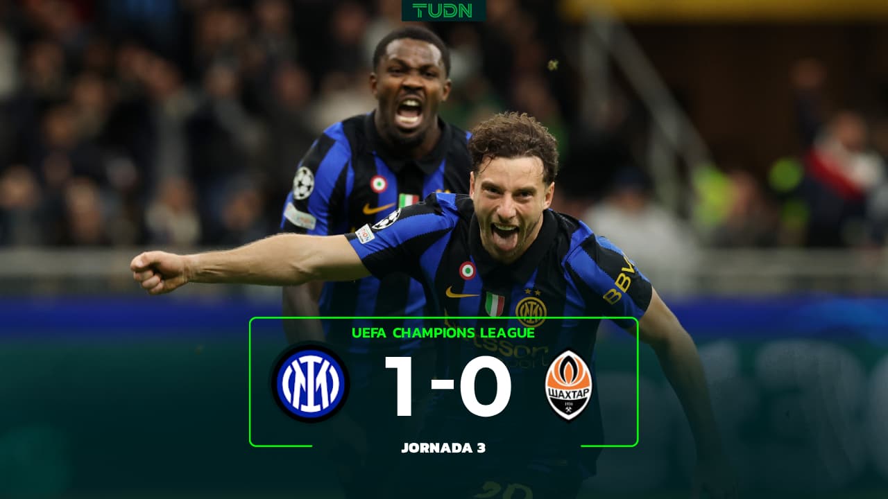 Inter de Milán vs. Shakhtar Donetsk: Goles, resumen y resultado del partido de Champions League