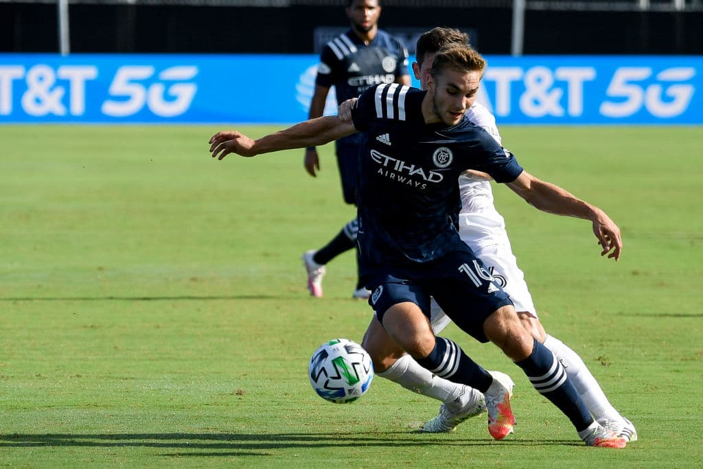 Tras la primera hora de juego, Inter Miami era superado en la posesión del balón por NYC FC.