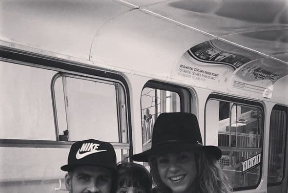 Primero recibieron al encantador Milan.