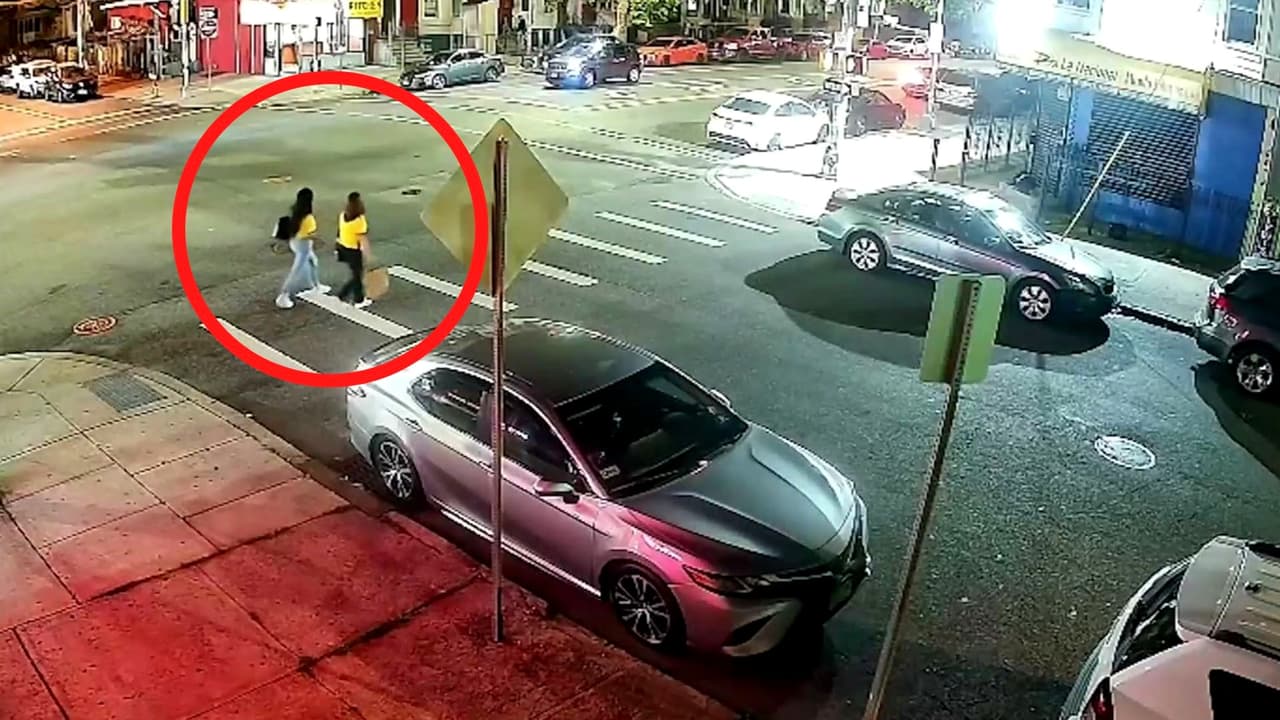 Video capta momento exacto en que atropellan a dos mujeres ecuatorianas en Nueva Jersey