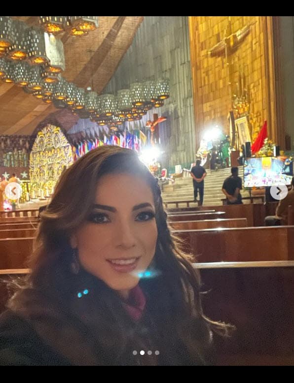 Priscila Ángel se dejó ver el pasado fin de semana en las celebraciones a la Virgen de Guadalupe, quien este 12 de diciembre cumple un año más de sus apariciones en el Cerro del Tepeyac de la Ciudad de México, de acuerdo con la fe católica.
<br>