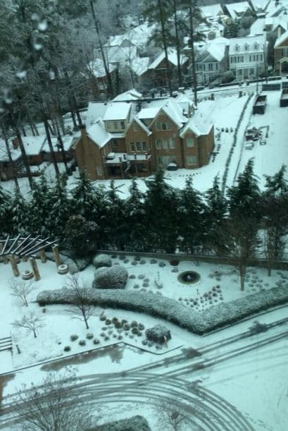 Elizabeth Gomes nos regala esta imagen aérea desde Buckhead, Atlanta.