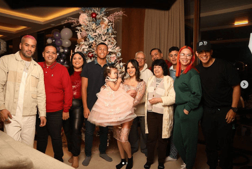 Natti Natasha y su familia, Navidad 2022