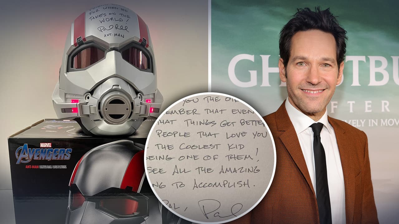 “Las cosas mejoran”: Se negaron a firmar su anuario y el actor Paul Rudd se conmueve y le envía una carta