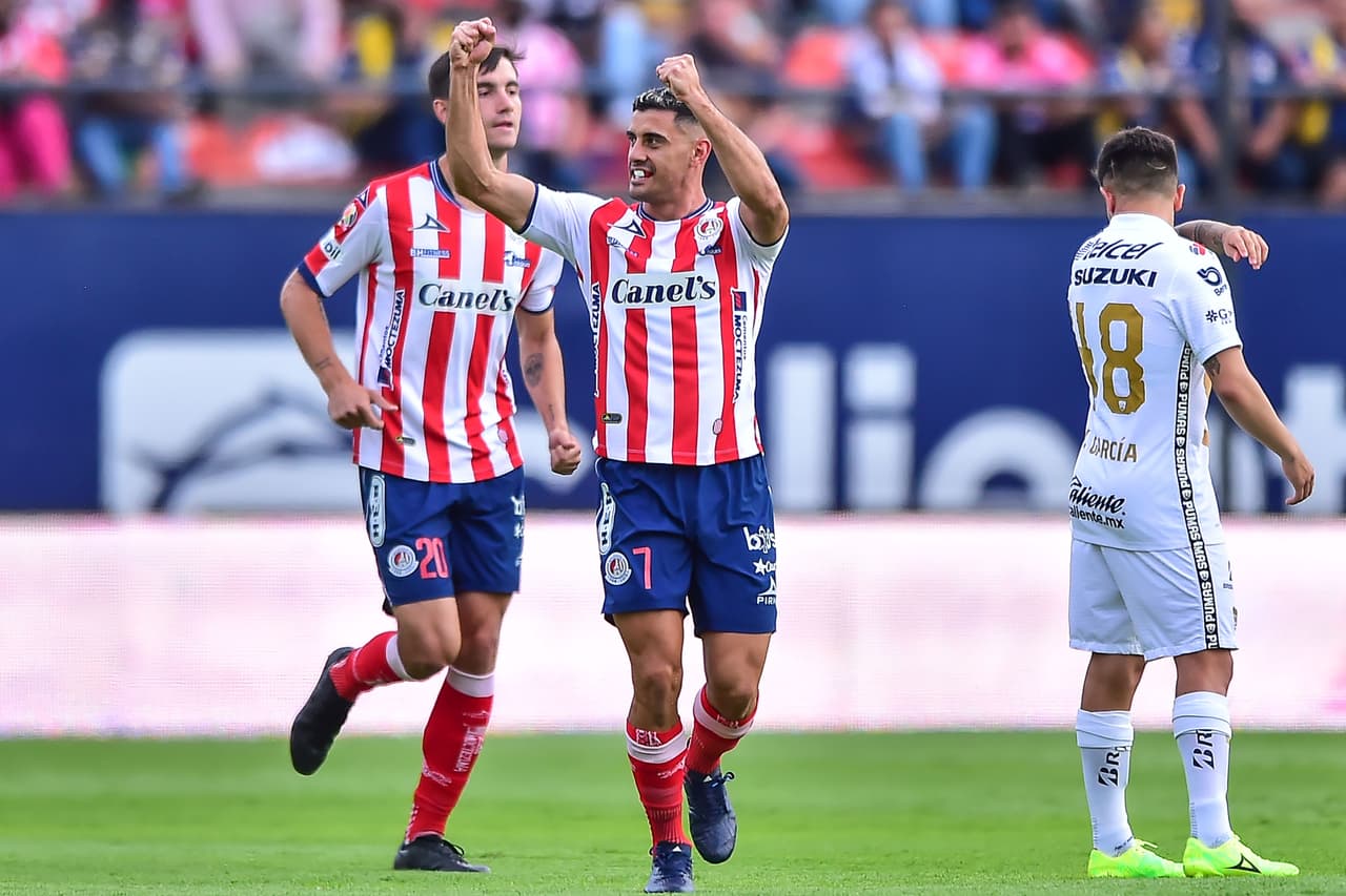 Atlético de San Luis se impuso gracias a los goles de Germán Berterarme y Luis Fernando León.