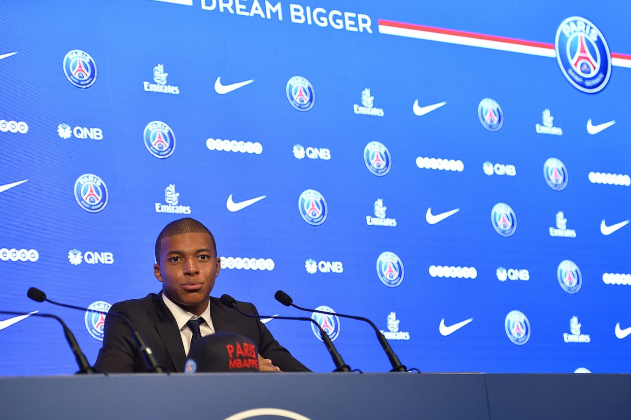 Mbappe es una de las grandes apuestas de futuro del PSG con miras a ser campeón de la Champions League, torneo esquivo para los capitalinos franceses.