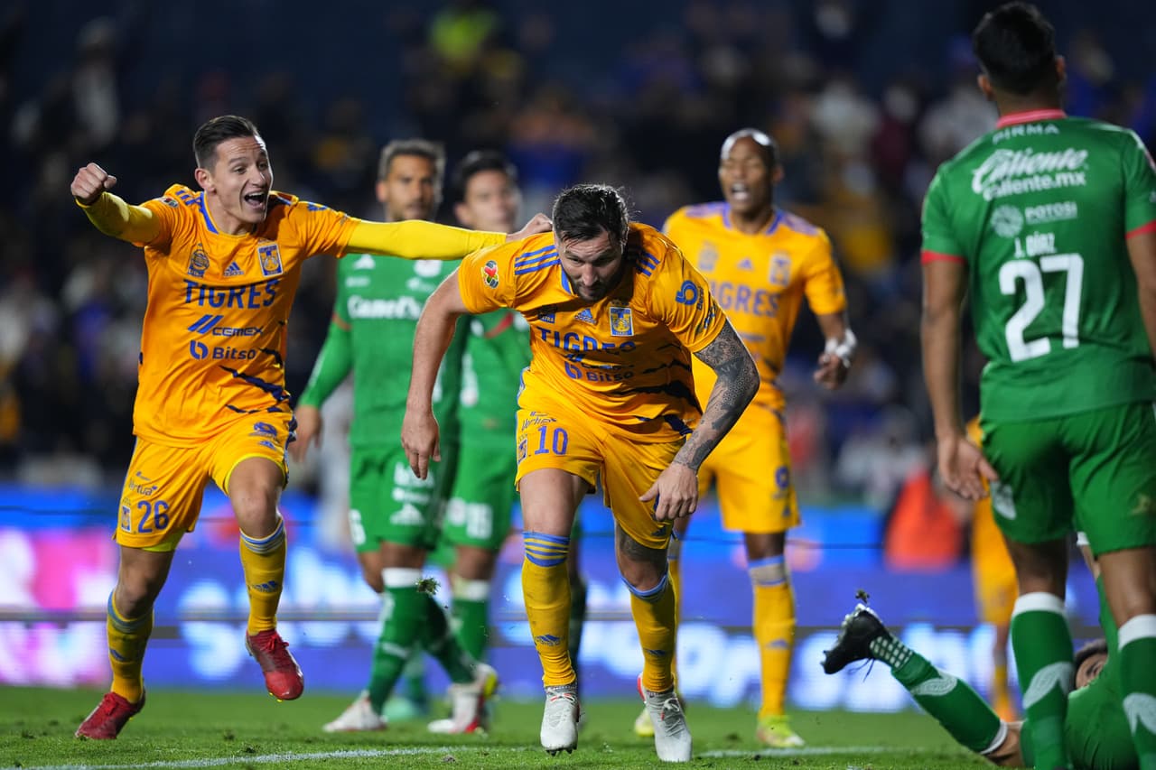 En un partido cerrado los Tigres lograron sacar el triunfo ante San Luis que empezó ganando pero no pudo aguantar el marcador.