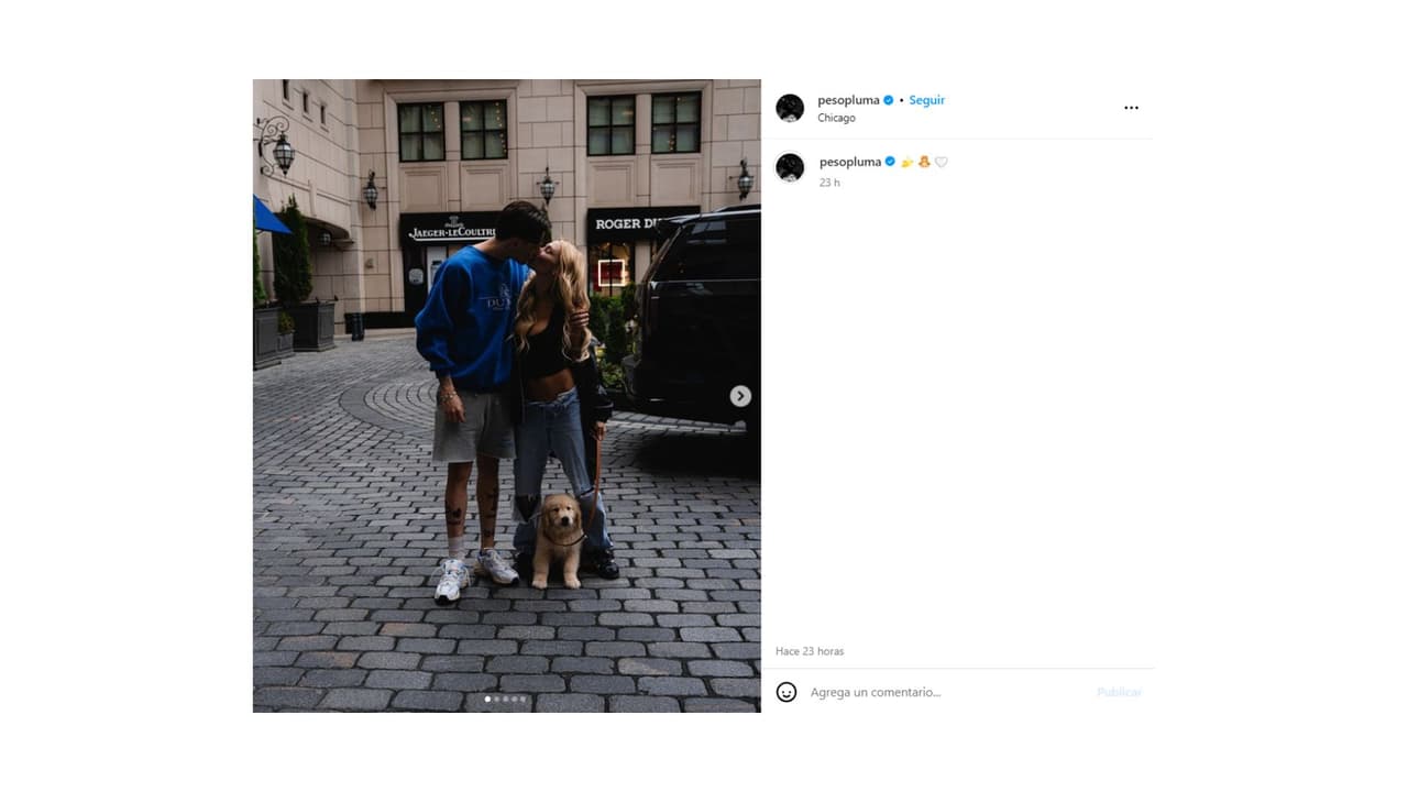 Peso Pluma y Hanna Howell.