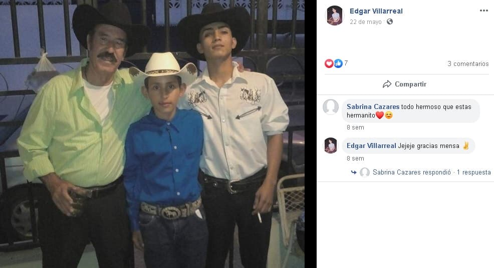 "Respetamos a la familia, a la señora (madre de Edgar), pero también mi papá tenía muchos años de estar separado de ellos y no vivía el muchacho con él. 
<b>Es una cosa dura</b> porque el jovencito tiene 20 años".