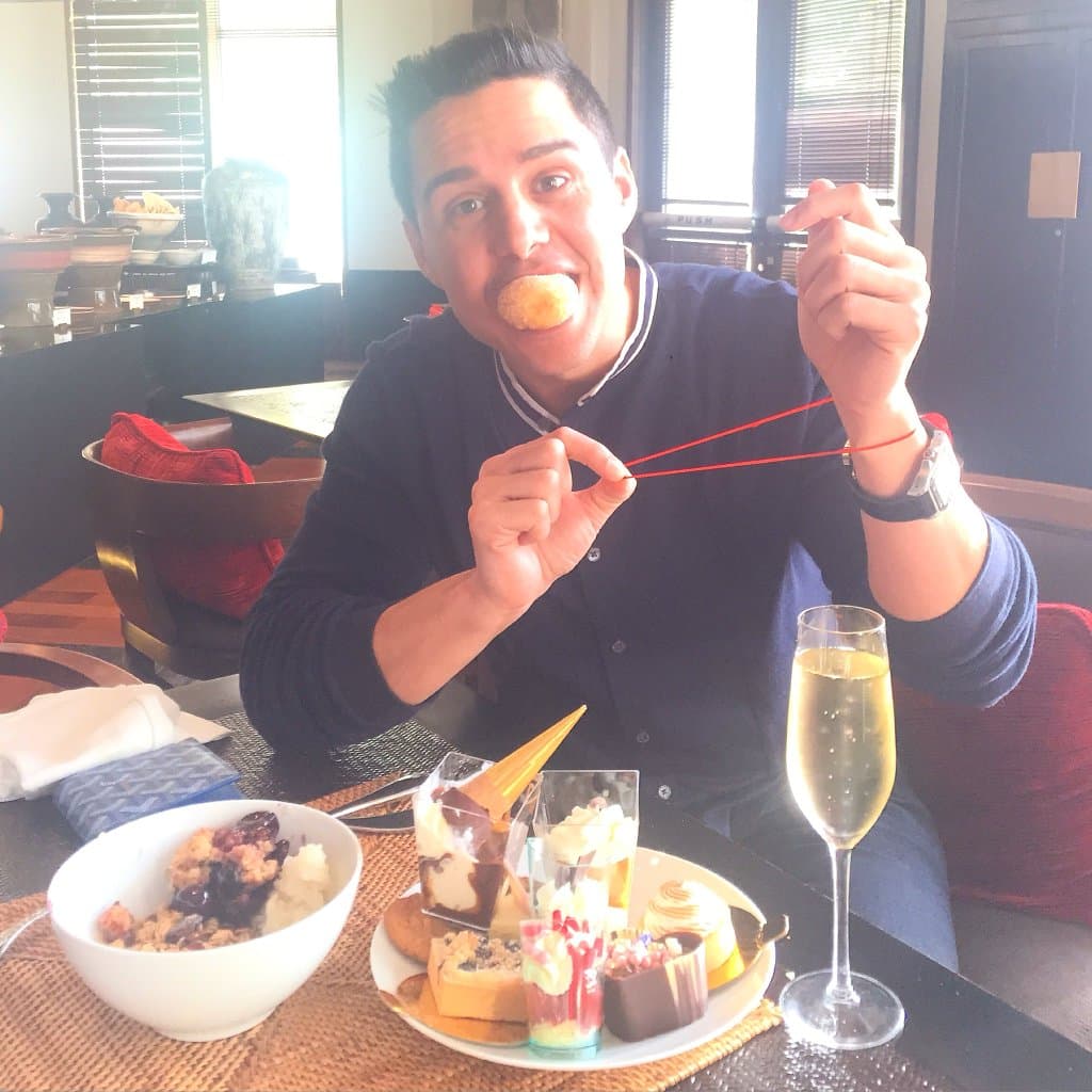 ¡Cero dieta para Chabán! En San Valentín todo se puede.