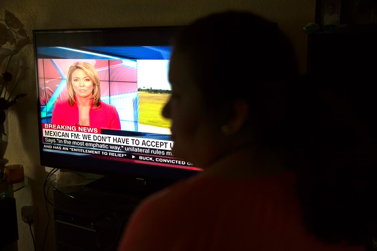 Si fuera deportada, Bertha tiene claro que se llevaría a su hija pequeña con ella.