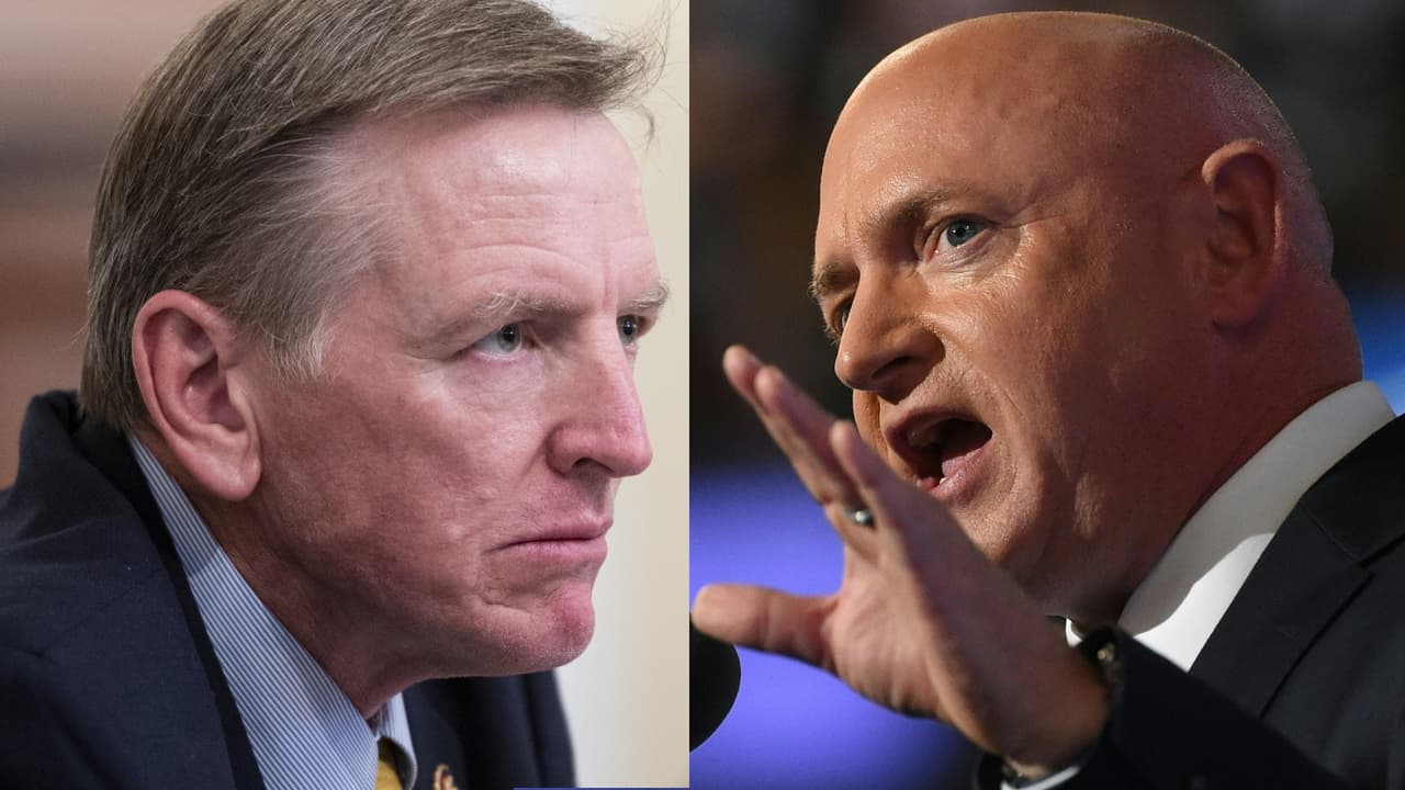 Candidato demócrata al Senado por Arizona denuncia amenaza contra el republicano Paul Gosar