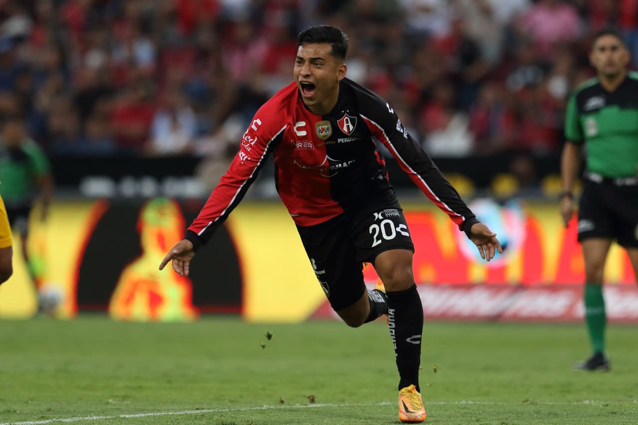 Jairo Torres, en su último patido con Atlas antes de ir a la MLS con el Chicago Fire, abrió el marcador antes de que el 'Diente' López igualara el marcador por la vía del penal en la agonía.