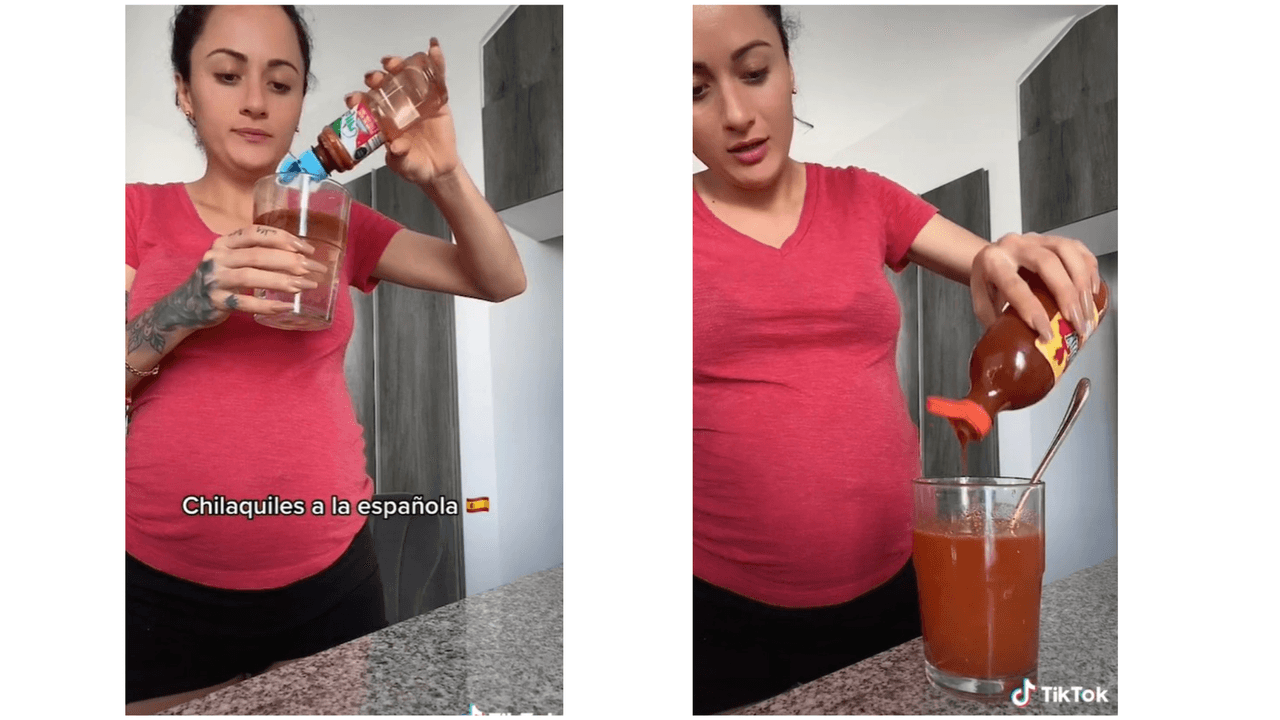 Mostró el paso a paso de su receta