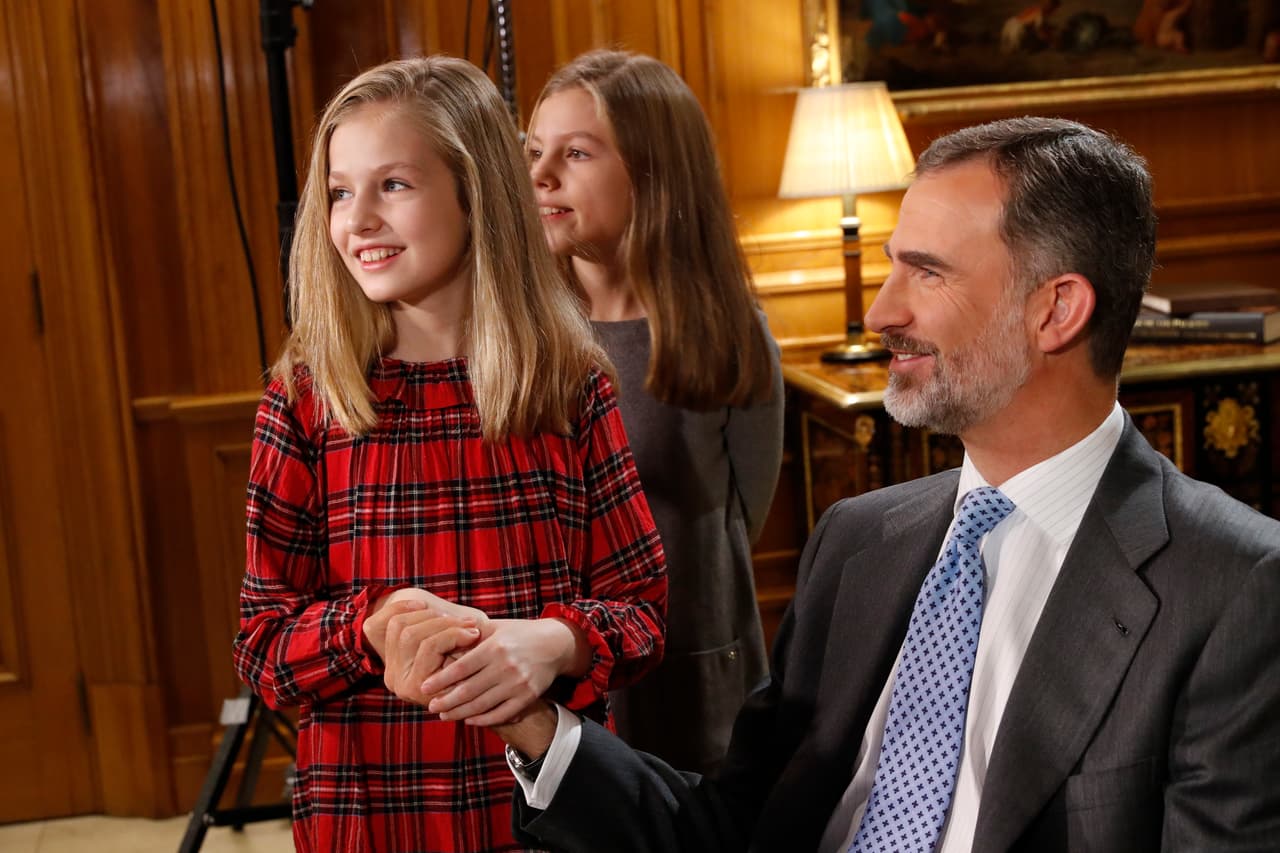 El monarca se ha mostrado orgulloso de cómo están creciendo y educándose sus hijas.