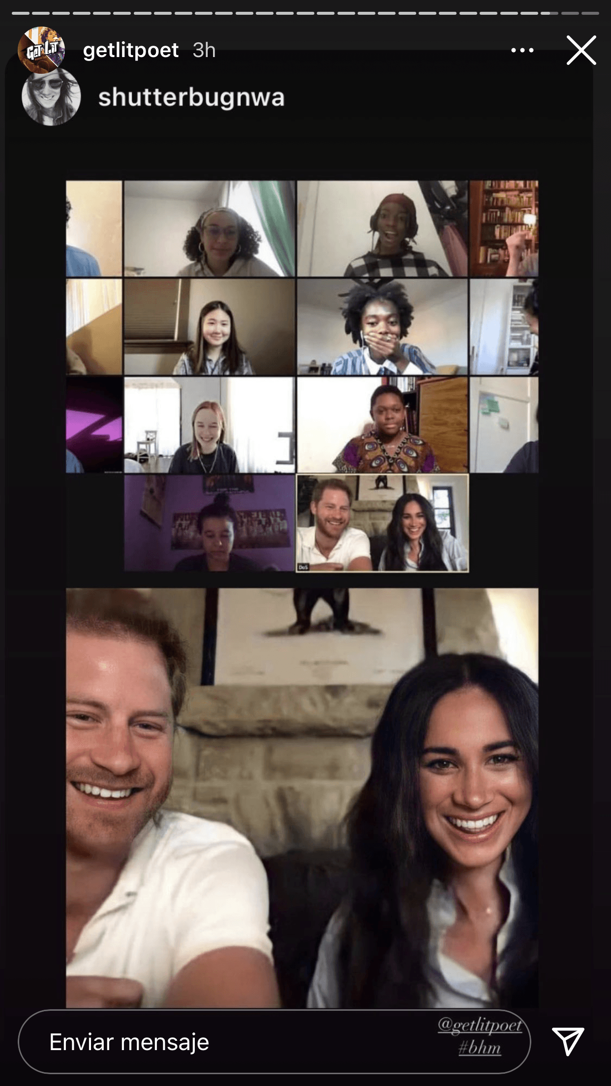 El líder de la charla fue Mason Granger, quien en Instagram reveló algunos detalles de cómo fue la interacción. 
<br>