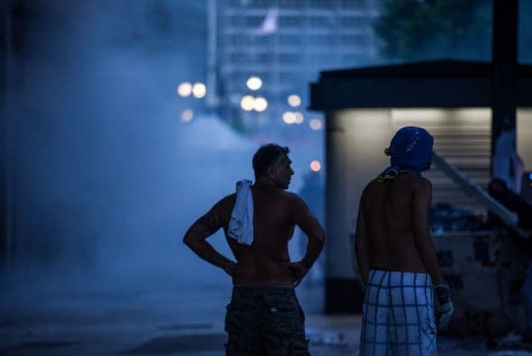 Las autoridades indicaron que 15 personas fueron detenidas por dicha acción.