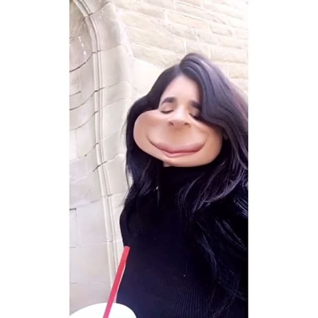 Esta es una de las más graciosas, parece salida de una caricatura.