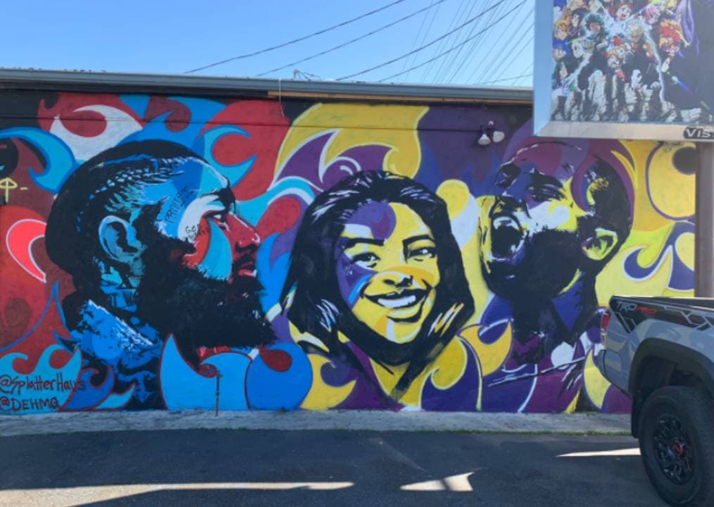 Las calles de las principales ciudades de los Estados Unidos se adornan con las asombrosas muestras de amor para la leyenda de la NBA.