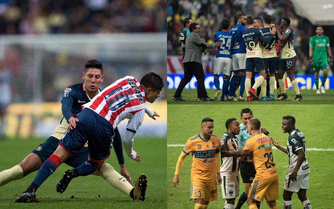 Estas serán las fechas del Clausura 2018 en las que se lleven a cabo clásicos tradicionales o partidos que en si mismos generan interés por ser el choque de dos equipos potentes.