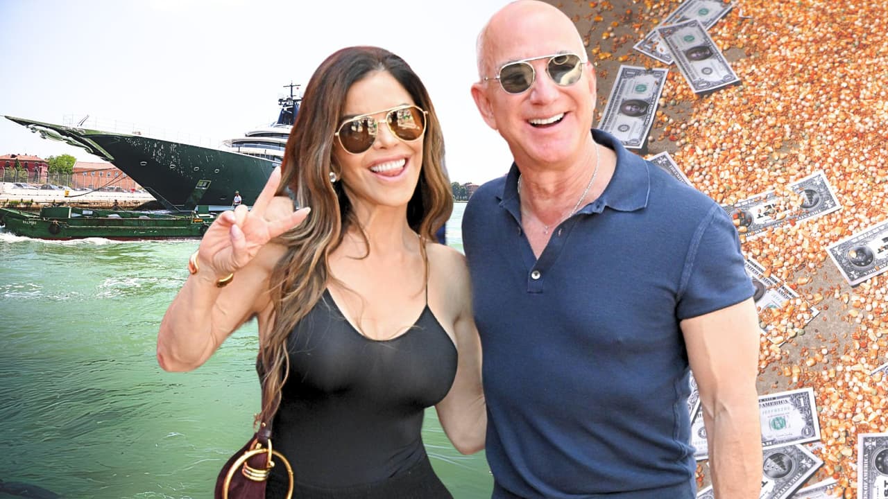 27 vestidos de novia, 250 invitados y más cifras exorbitantes de la boda de Jeff Bezos