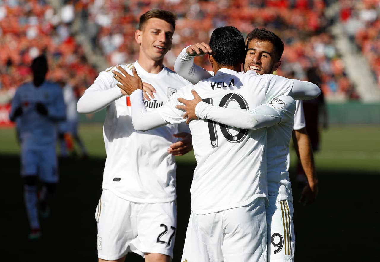 Vela tardó poco en demostrar su talento y en estrenarse como goleador en la MLS.