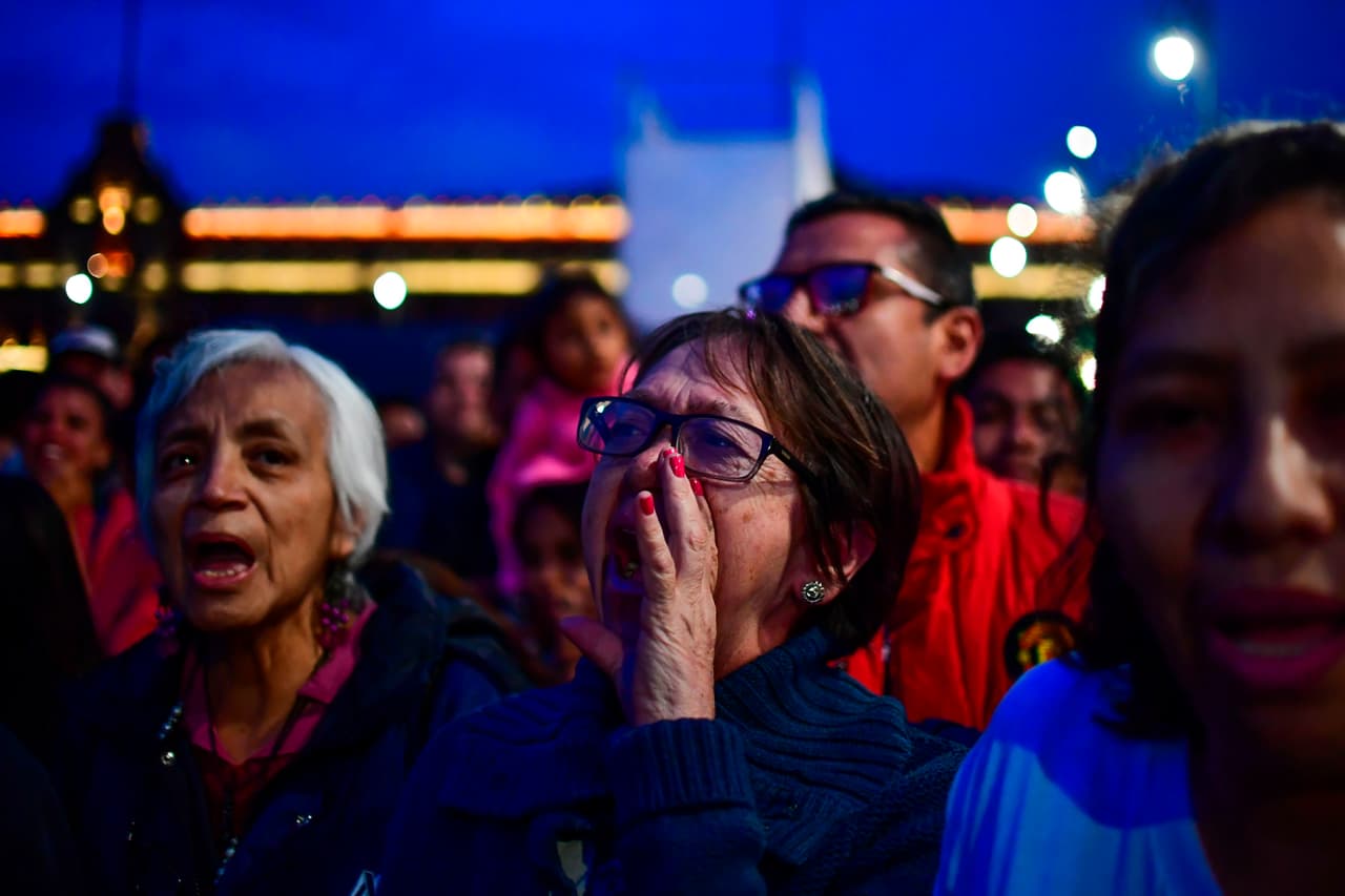 El primero en salir a felicitar a AMLO fue José Antonio Meade, el candidato del gobernante partido del PRI.