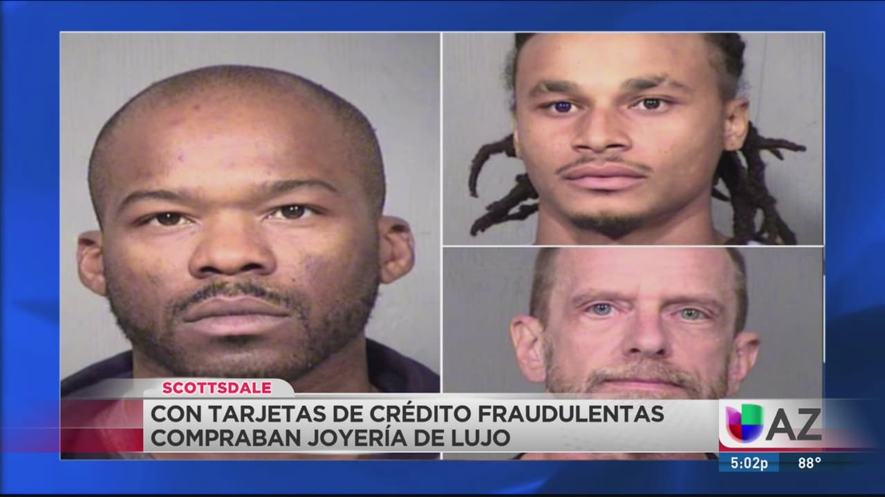 Arrestan a tres sospechosos de robo en Scottdale