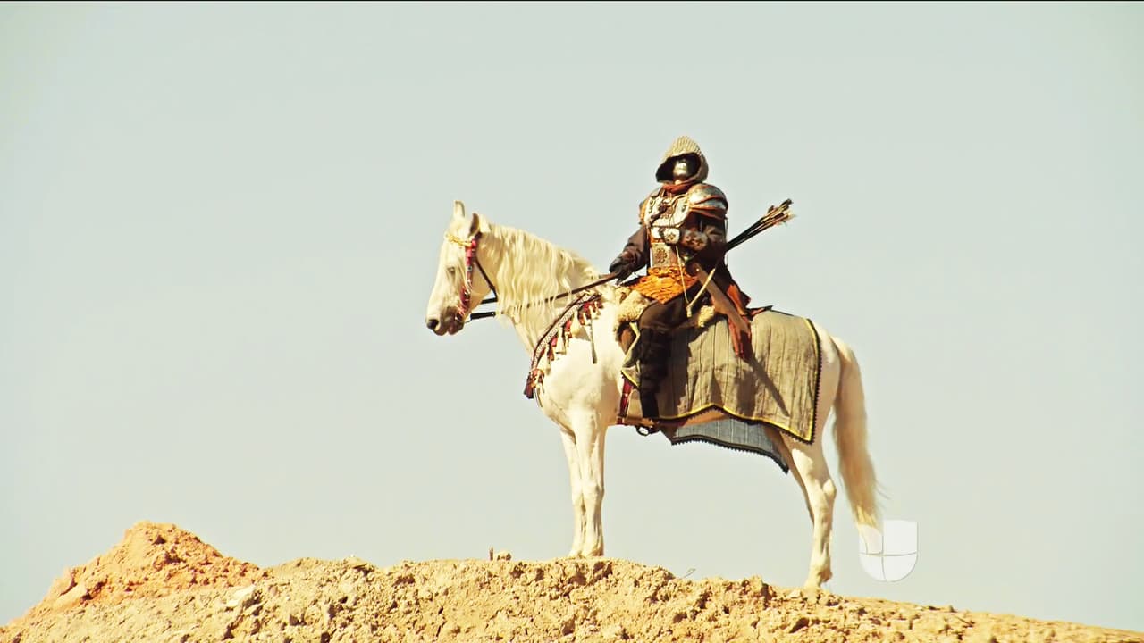 Josué lo descubrió a lo lejos, un misterioso soldado enmascarado observaba la marcha de los hebreos rumbo a Jericó
