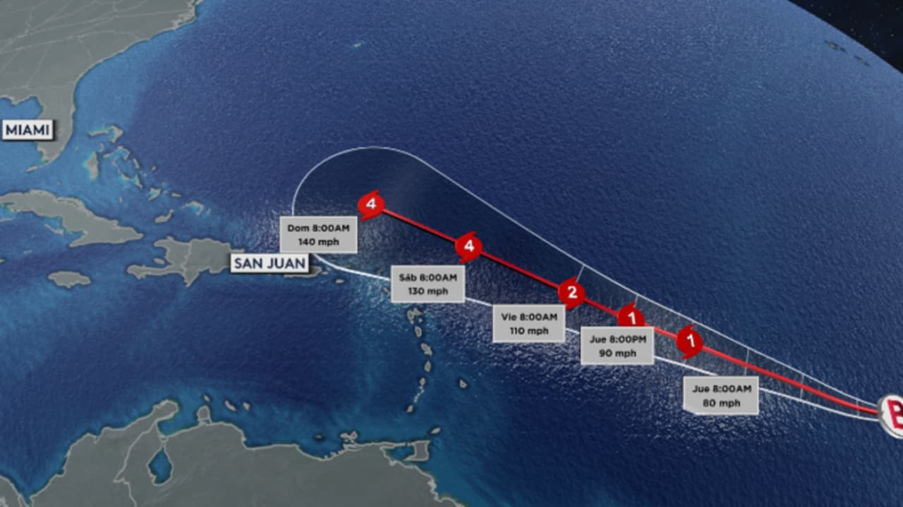 Se forma la depresión tropical #13 de la temporada, ¿afectará a Florida?