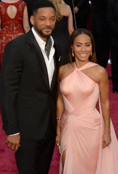 Los actores Will Smith y jada Pinkett-Smith en la celebración de los "scar en el Hollywood & Highland Center el 2 de marzo de 2014, en Hollywood, California