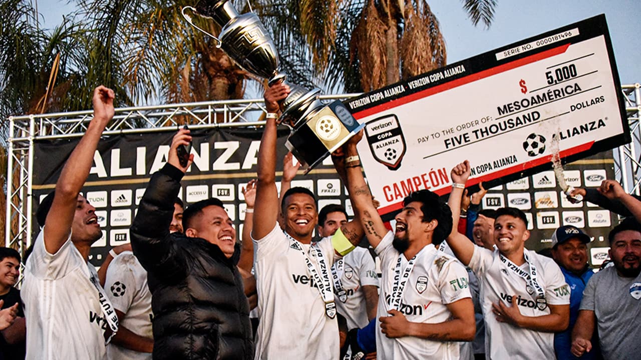 VERIZON COPA ALIANZA: MESOAMERICA VENCIÓ A SAN NICOLÁS EN LOS ÁNGELES
